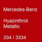 Preview: Mercedes-Benz, Hyazinthrot Metallic, 334 / 3334.